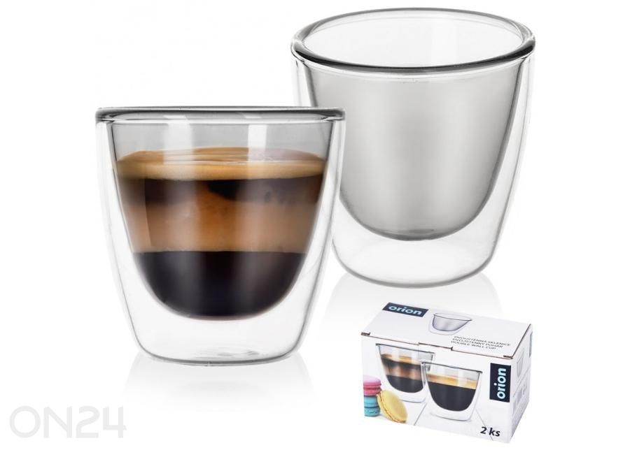 Двустенные стаканы, 2 шт., 90 мл увеличить