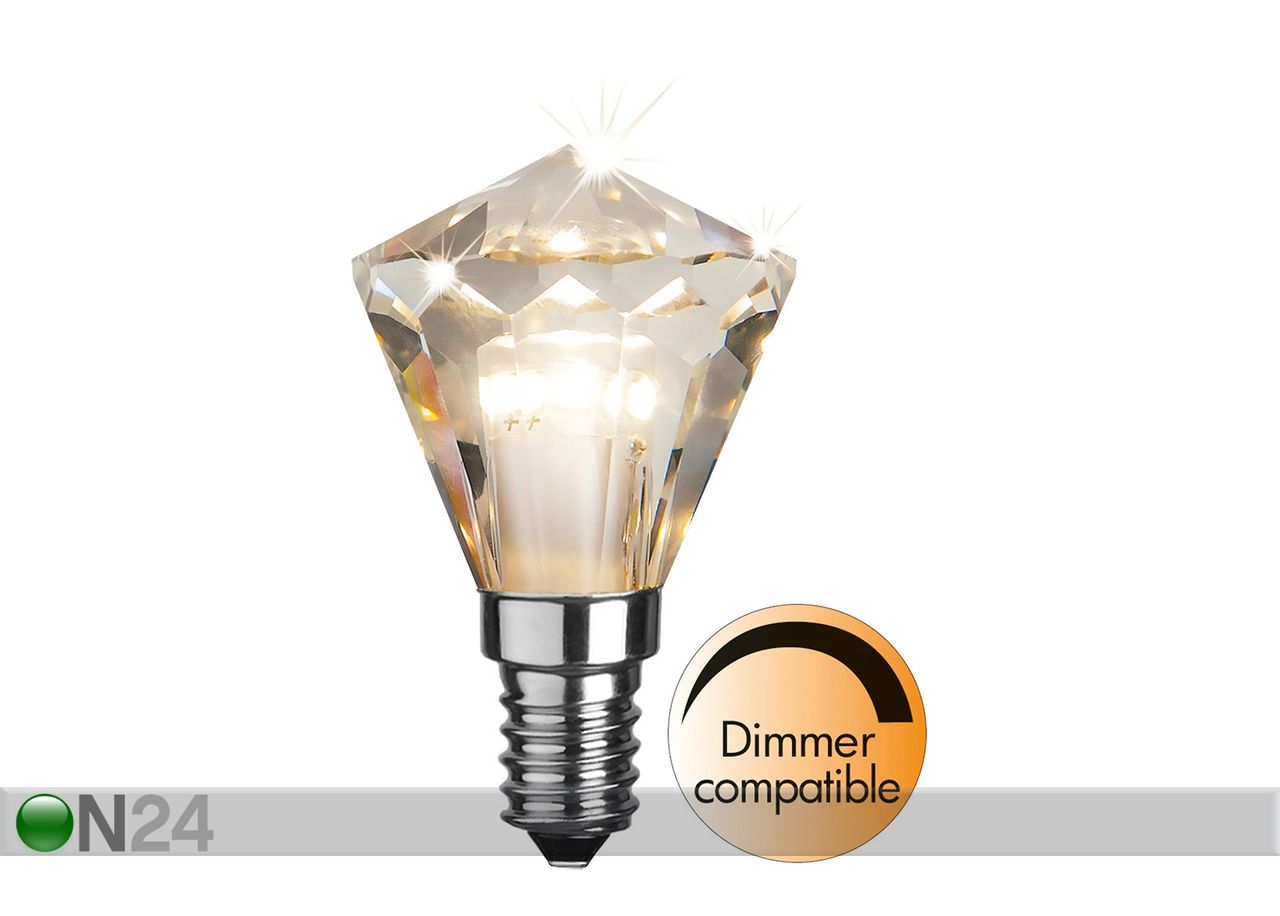 Декоративная LED лампочка, цоколь E14 увеличить