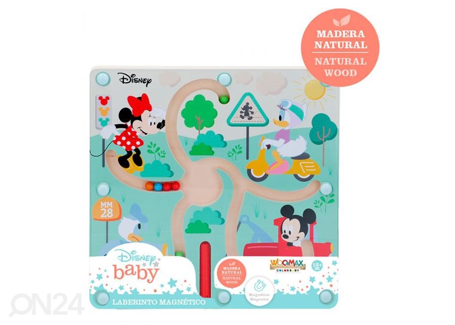 Деревянный магнитный лабиринт Disney увеличить
