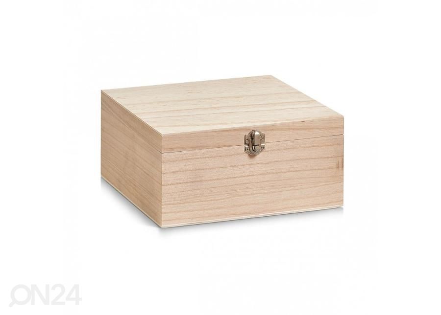 Деревянный ящик для хранения увеличить