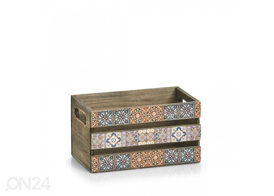 Деревянный ящик для хранения Mosaic увеличить