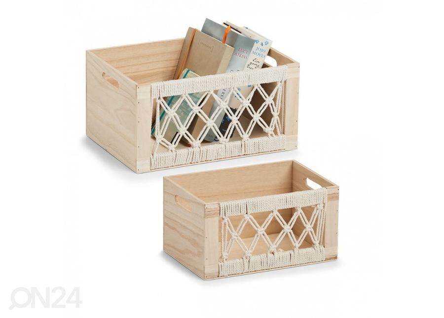 Деревянный ящик Boho увеличить