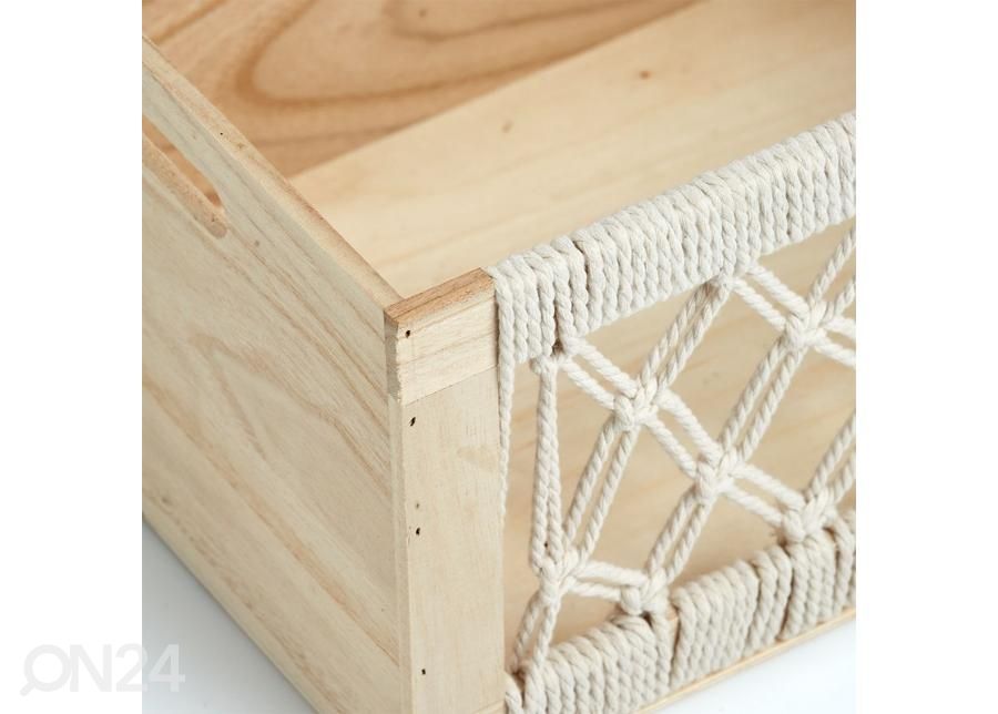 Деревянный ящик Boho увеличить