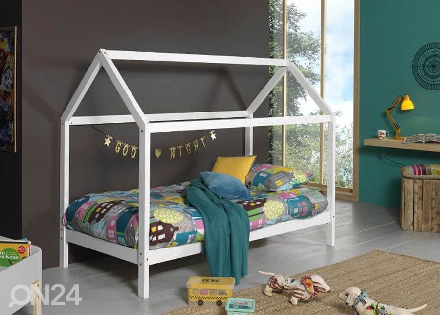 Детская кровать Dallas 90x200 cm, белый увеличить