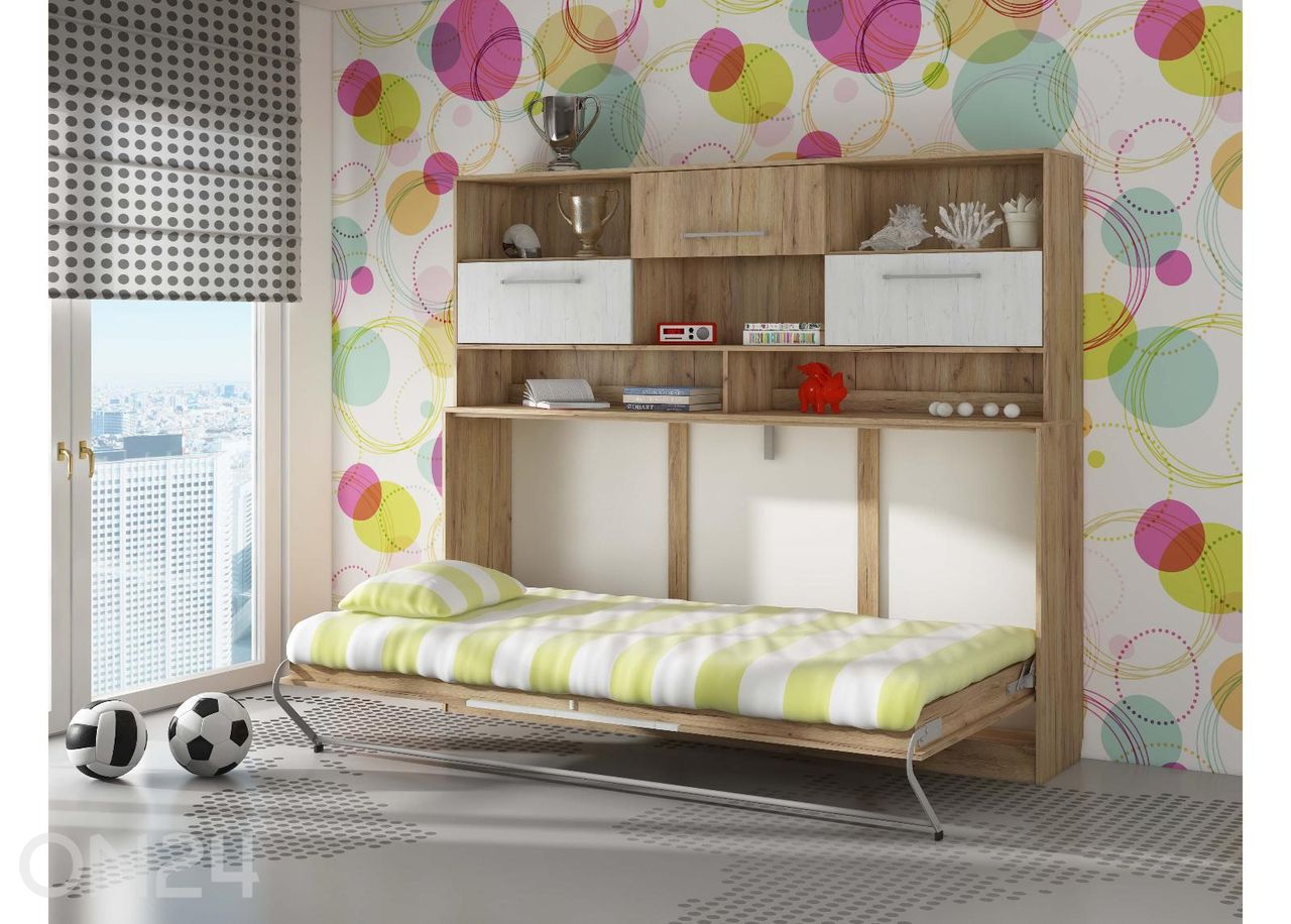 Детская откидная кровать-шкаф Mac 90x200 cm увеличить