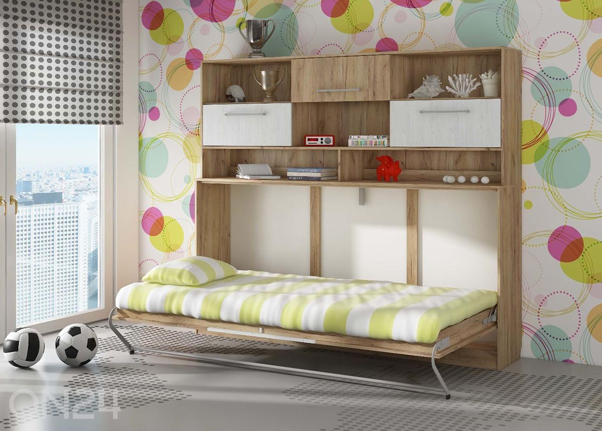 Детская откидная кровать-шкаф Mac 90x200 cm увеличить