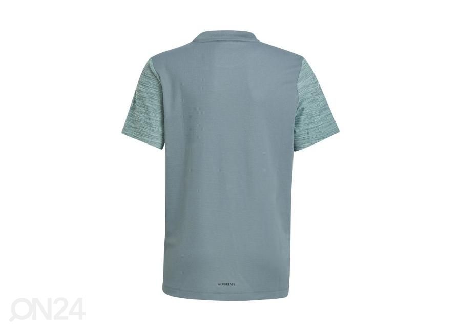 Детская тренировочная футболка Adidas Aeroready Heather увеличить