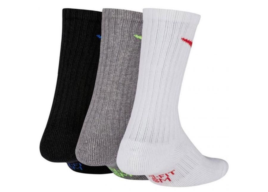 Детские носки для тренировок, 3 пары, Nike Performance Cushioned Crew NS Jr SX6842 906 увеличить
