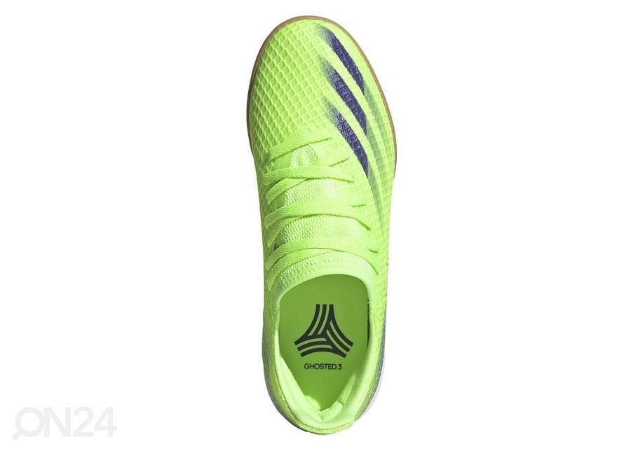 Детские футбольные бутсы для игры в зале Adidas X Ghosted.3 IN Jr увеличить