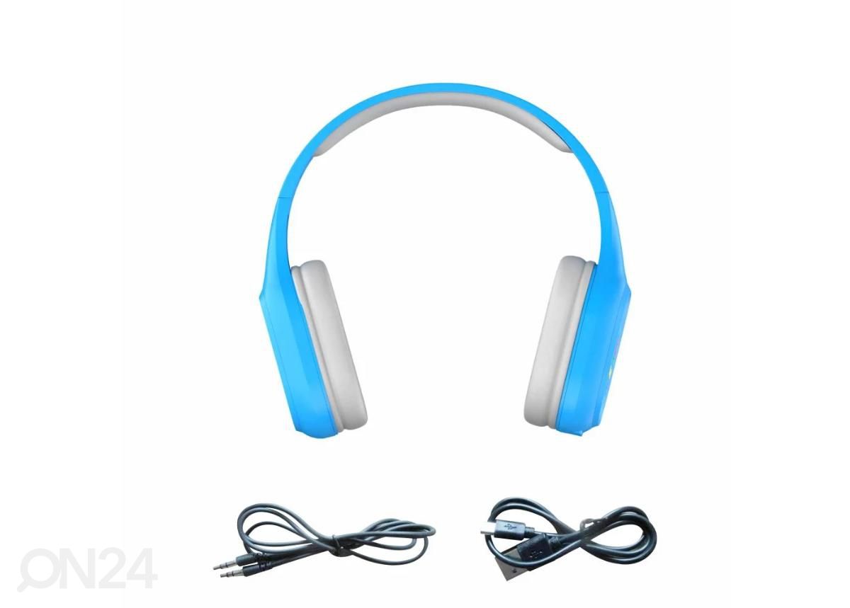 Детские bluetooth наушники Manta HDP802BL, синие увеличить