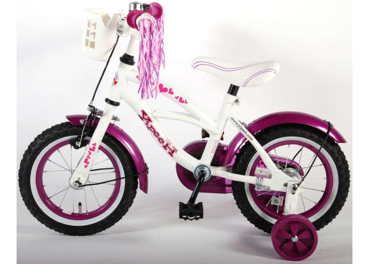 Детский велосипед для девочек Heart Cruiser 12 дюймов Yipeeh увеличить