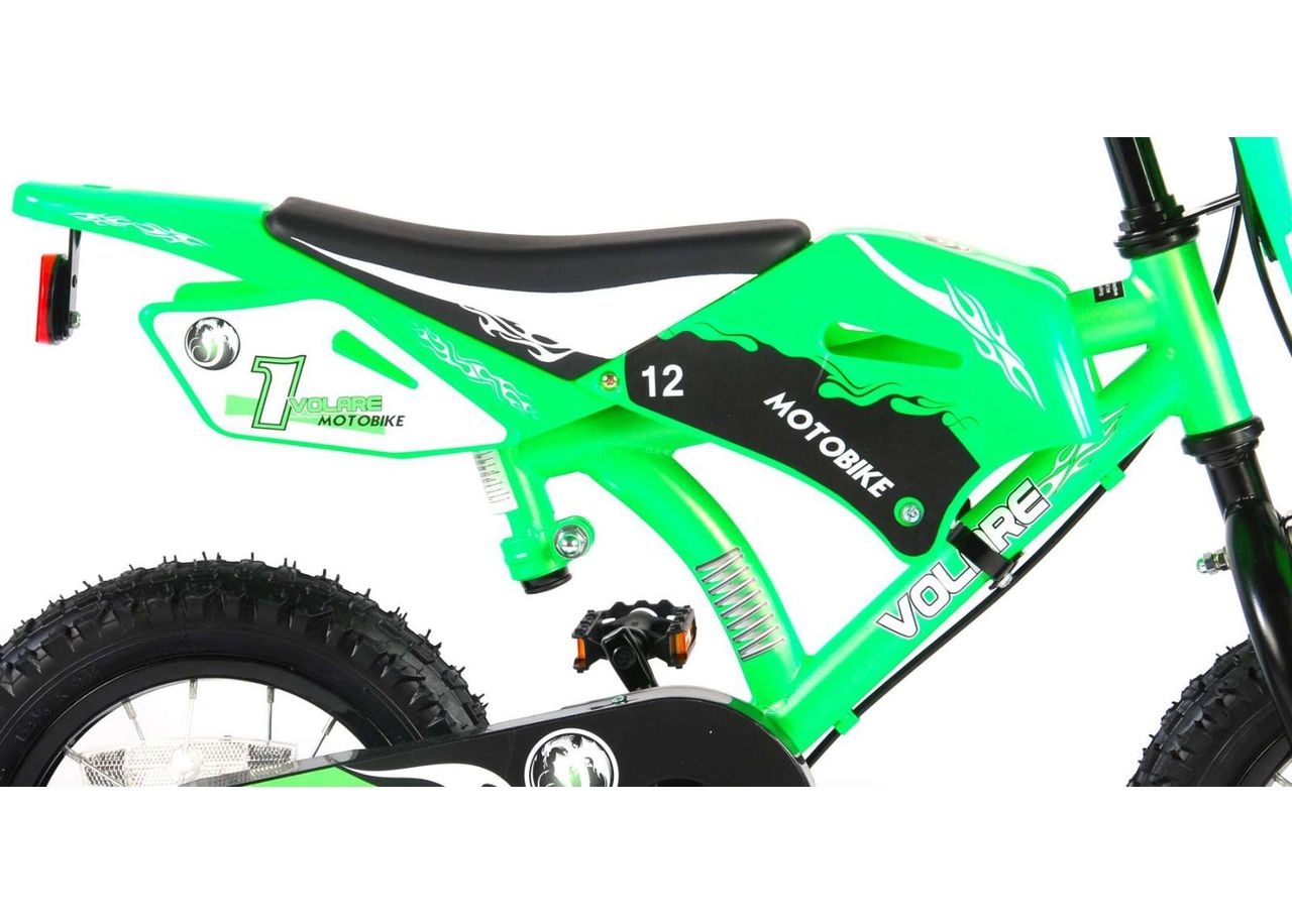 Детский велосипед Motobike Green 12 дюймов Volare увеличить