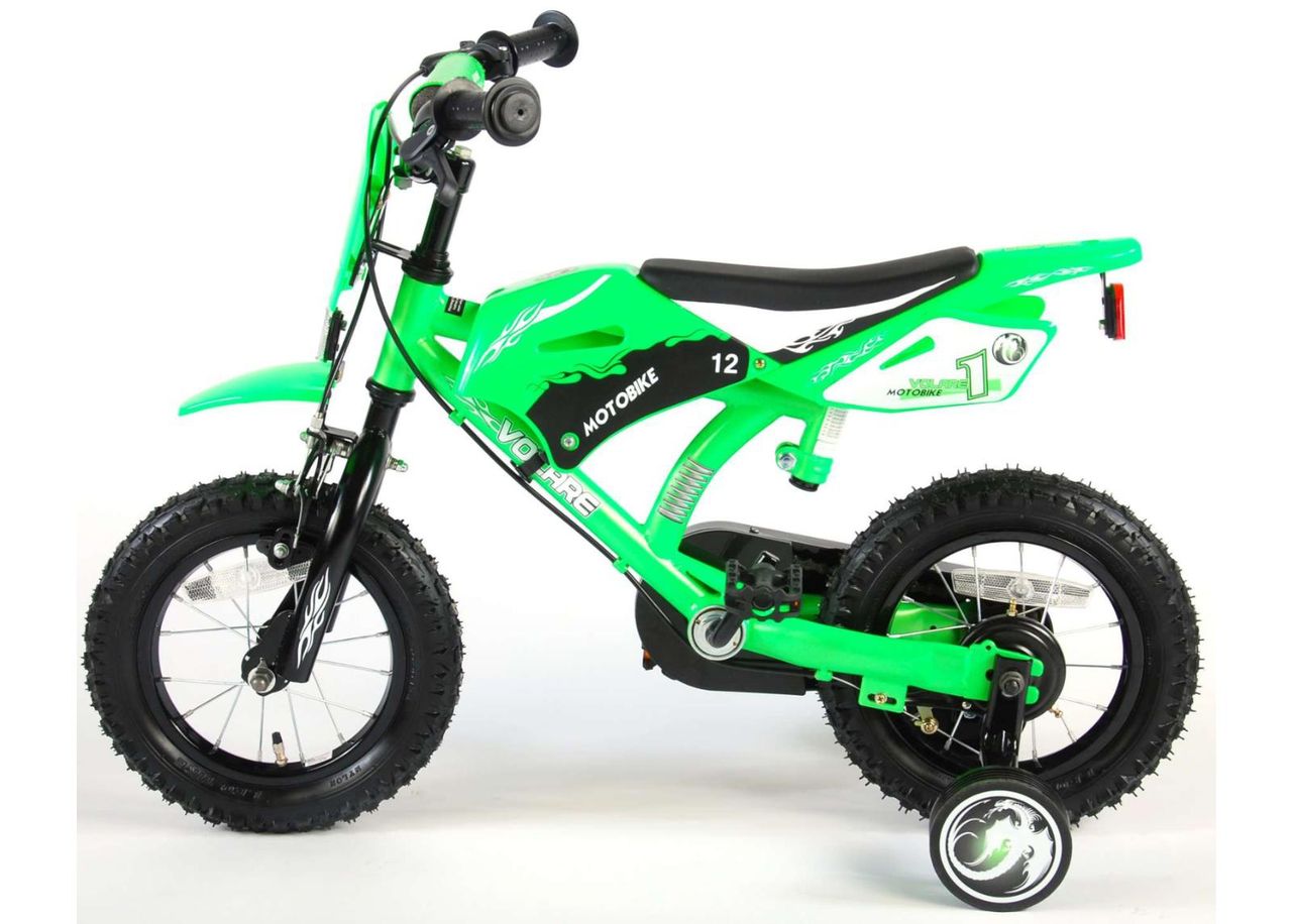 Детский велосипед Motobike Green 12 дюймов Volare увеличить