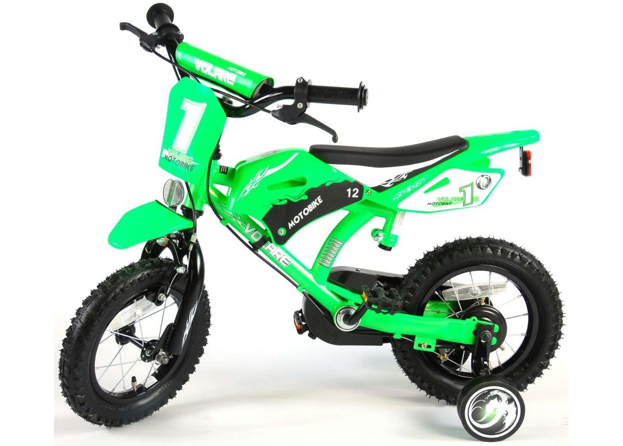 Детский велосипед Motobike Green 12 дюймов Volare увеличить
