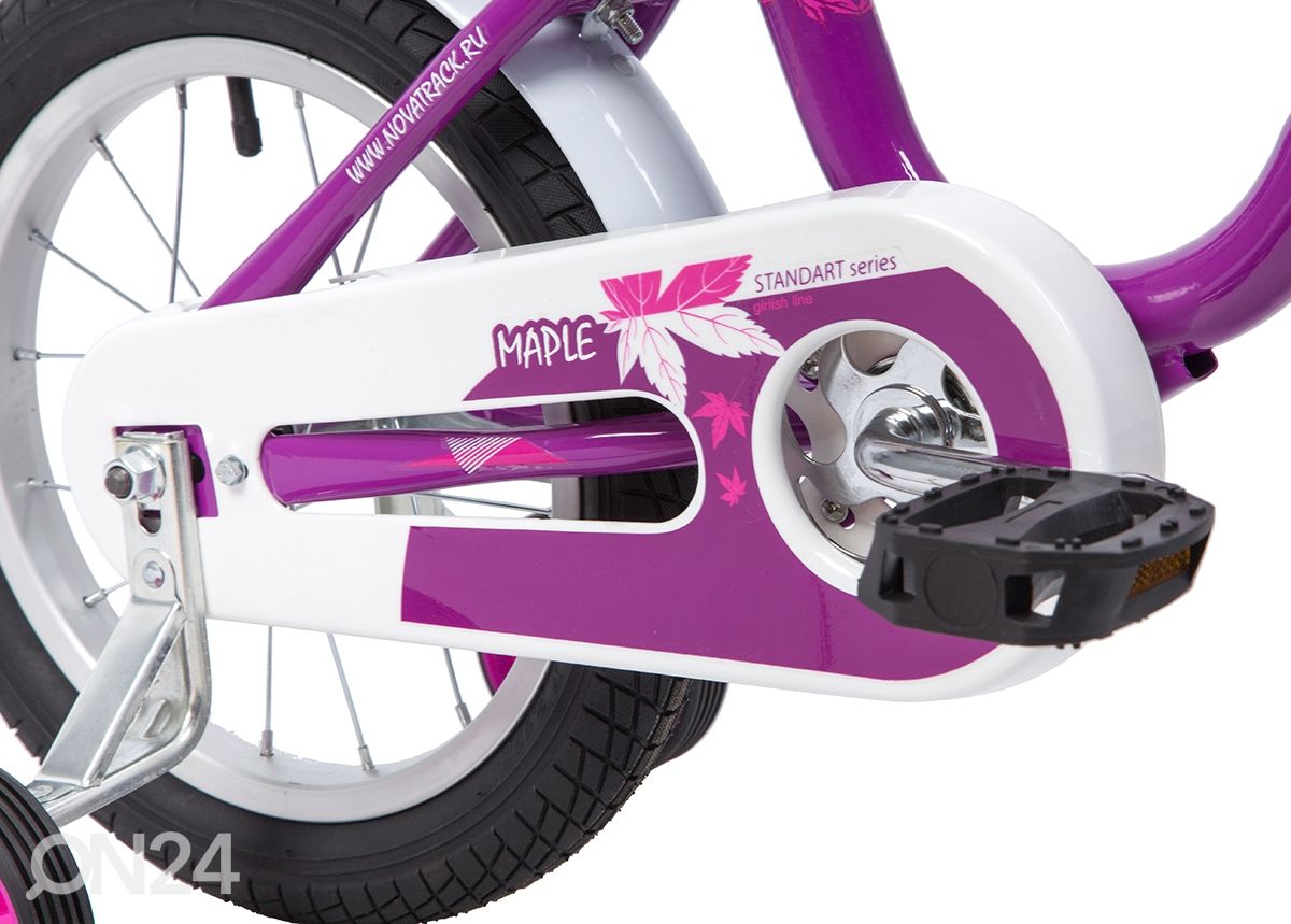 Детский велосипед Novatrack MAPLE 14", фиолетовый увеличить
