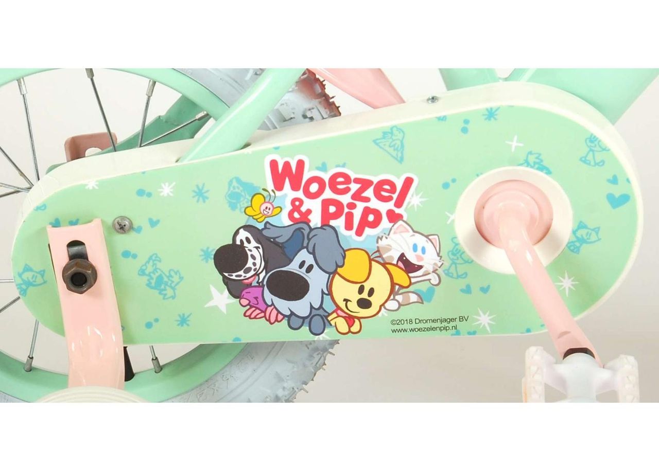 Детский велосипед Woezel & Pip 12 дюймов Volare увеличить