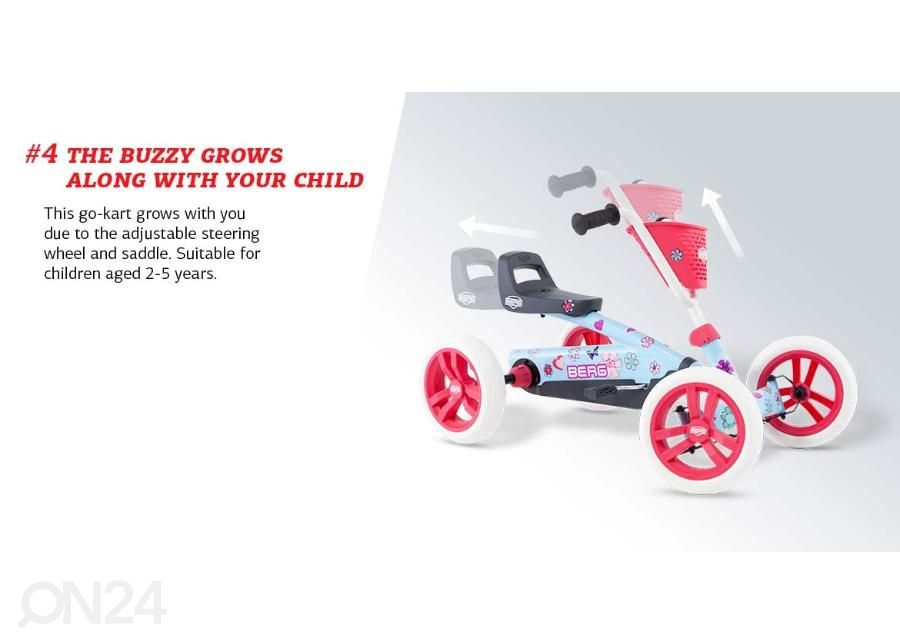 Детский карт Berg Buzzy Bloom увеличить