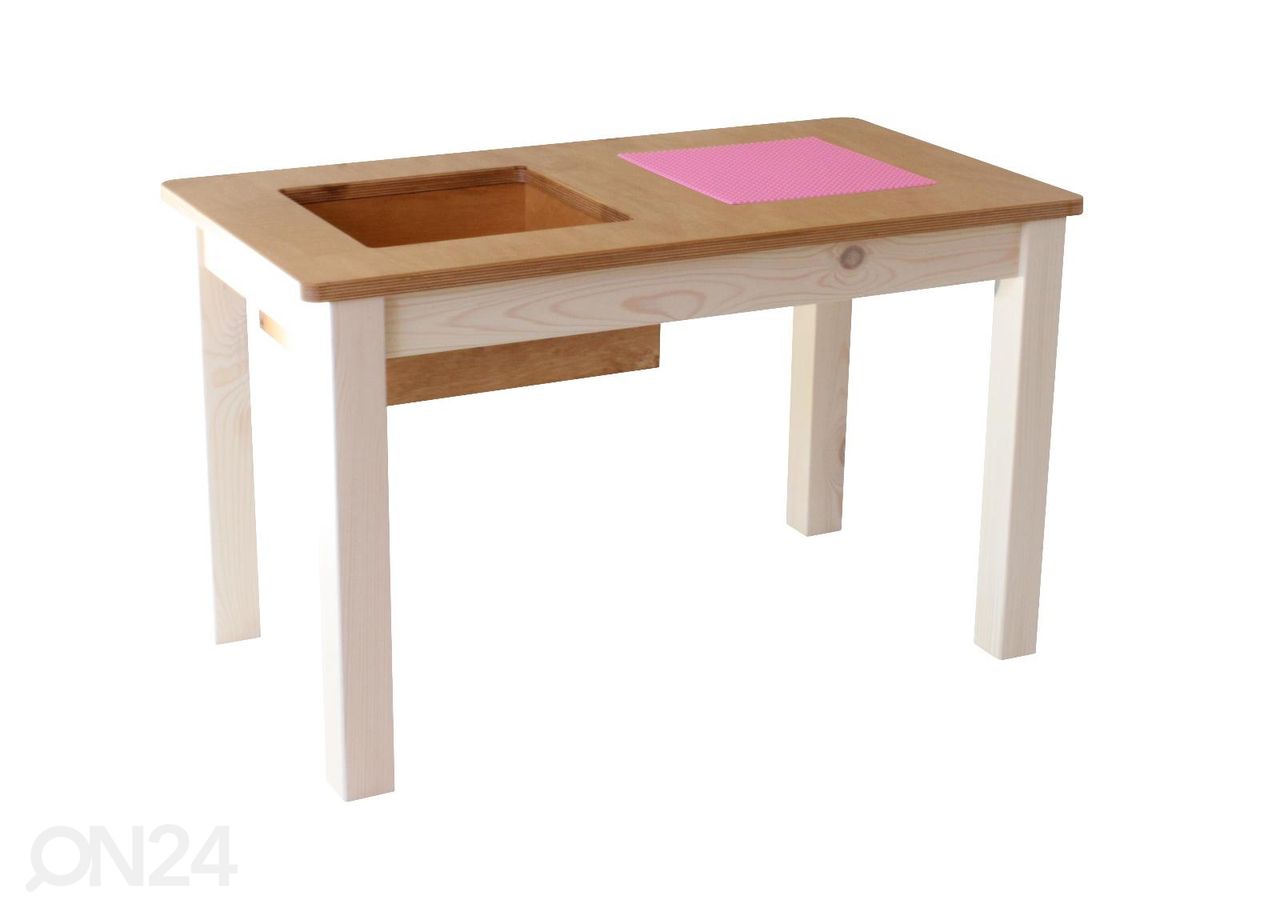 Детский стол для лего 86x47xh63 cm увеличить