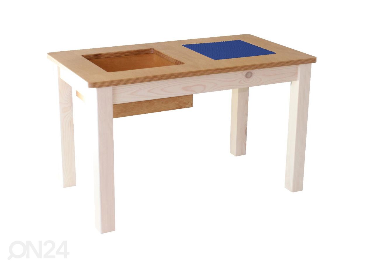 Детский стол для лего 86x47xh63 cm увеличить