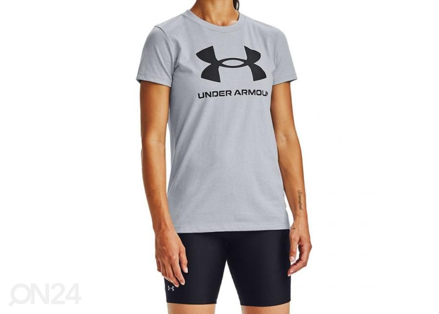 Женская спортивная футболка Under Armour Live Sportstyle Graphic Ssc W 1356305 011 увеличить