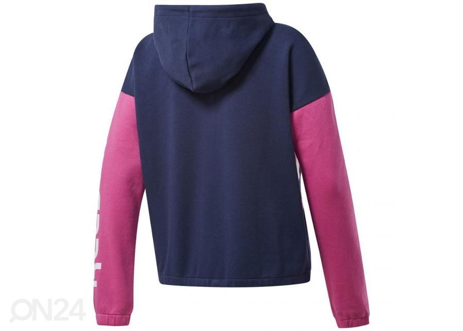 Женская толстовка Reebok Training Essentials Linear Logo FL Fullzip W FU2249 увеличить