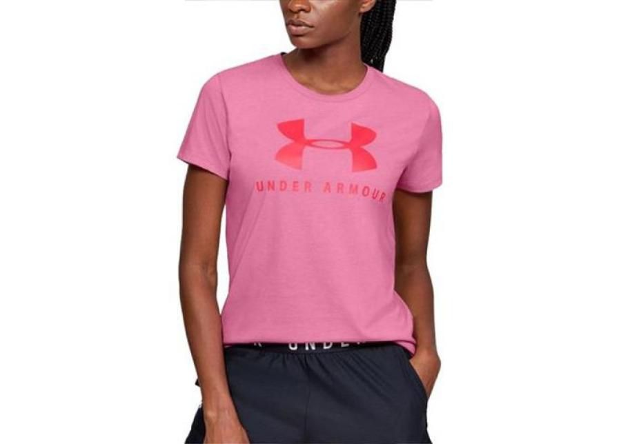 Женская тренировочная футболка Under Armour Graphic Sportstyle Classic Crew W 1346844-691 увеличить