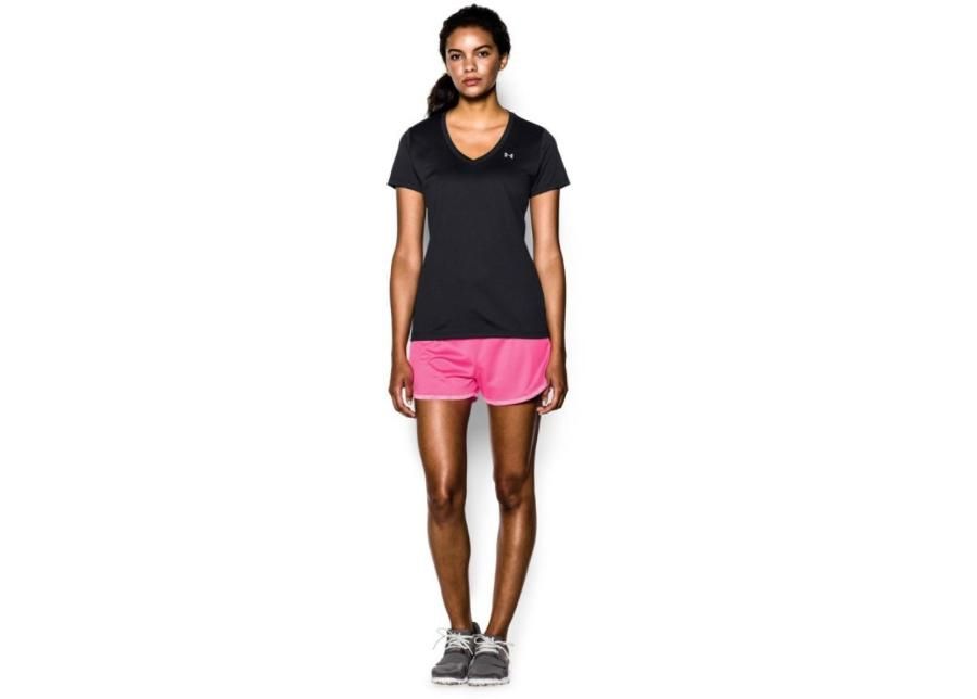 Женская футболка для тренировок Under Armour Tech V-Neck Short Sleeve W 1255839-002 увеличить