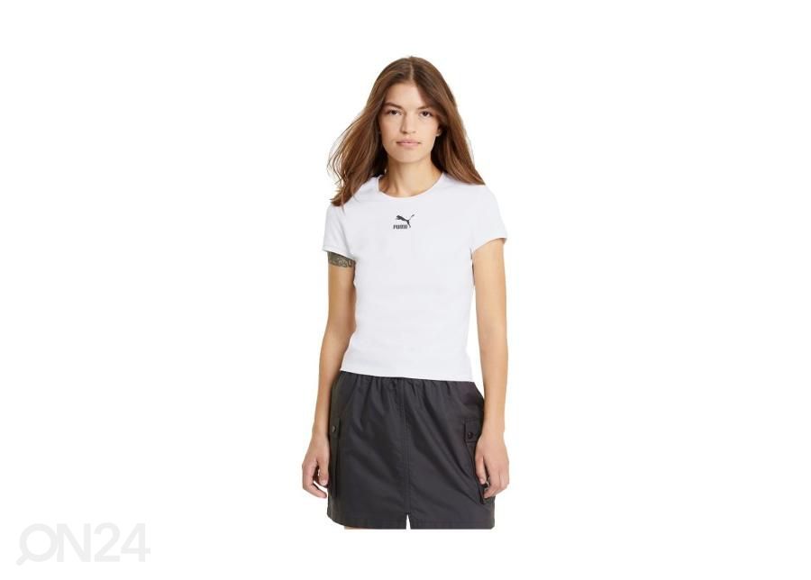 Женская футболка Puma Classics Fitted увеличить