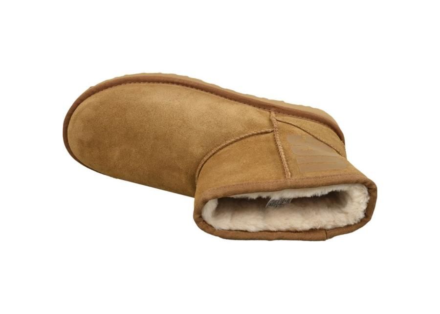 Женские зимние сапоги UGG Classic Mini UGG Rubber Logo W увеличить