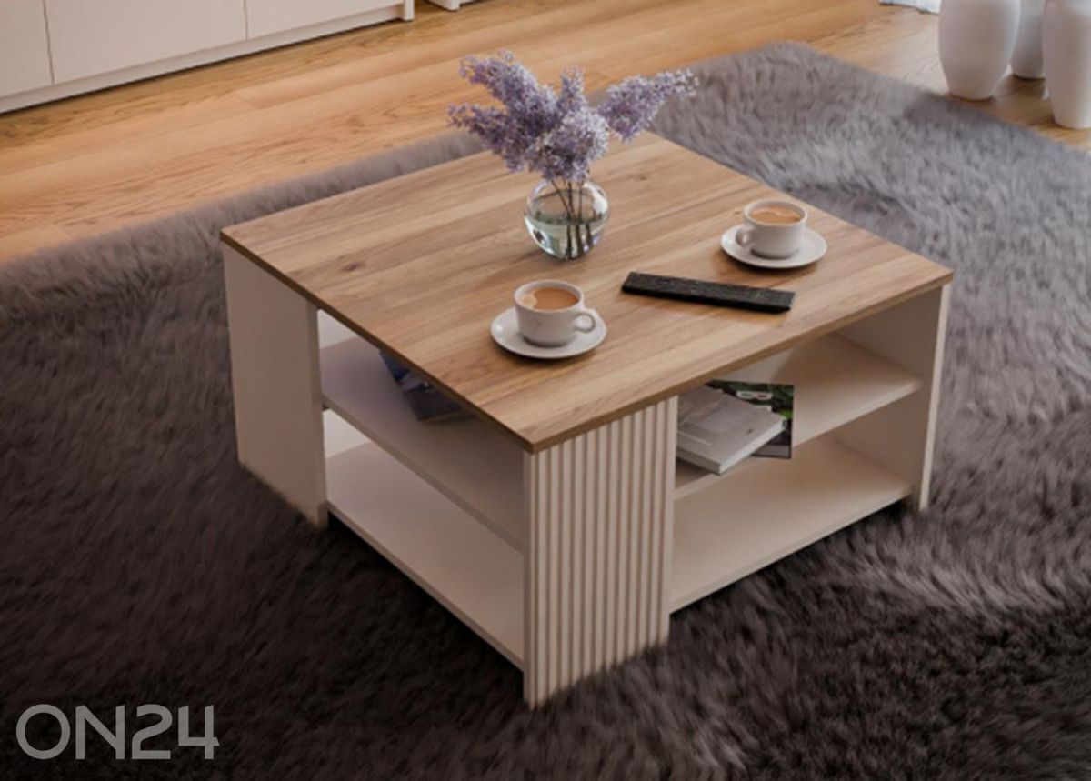 Журнальный стол Oak Squere 80x80 см увеличить