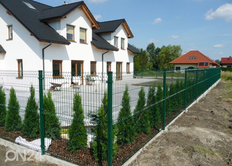 Заборная панель 3D RAL6005, 4 mm 173x250 cm увеличить
