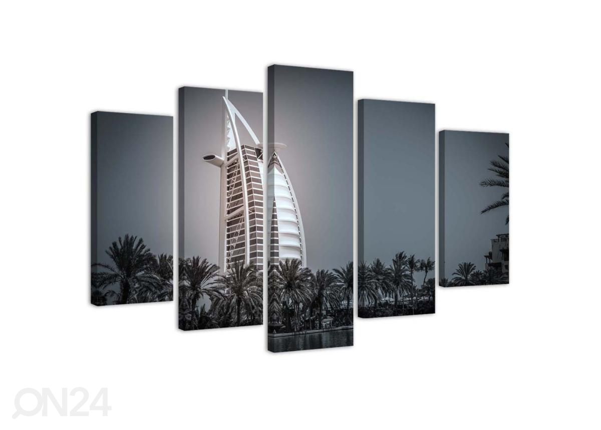 Картина из 5-частей Burj Al Arab Hotel in Dubai 150x100 см увеличить