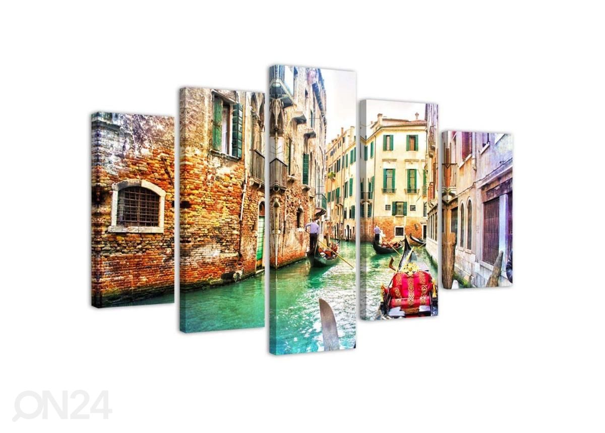 Картина из 5-частей Trip to Venice 150x100 см увеличить