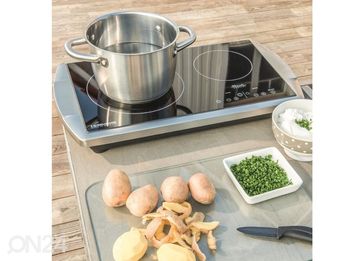 Керамическая настольная плита Rommelsbacher CT3403TC с 2 зонами увеличить