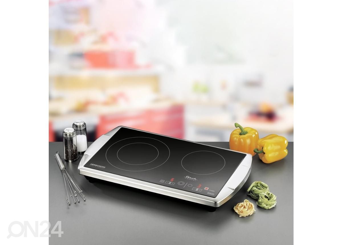 Керамическая настольная плита Rommelsbacher CT3403TC с 2 зонами увеличить