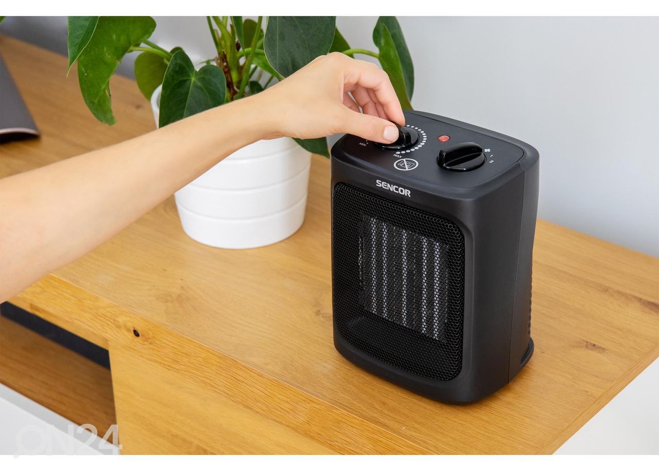 Керамический обогреватель Sencor SFH7701BK увеличить
