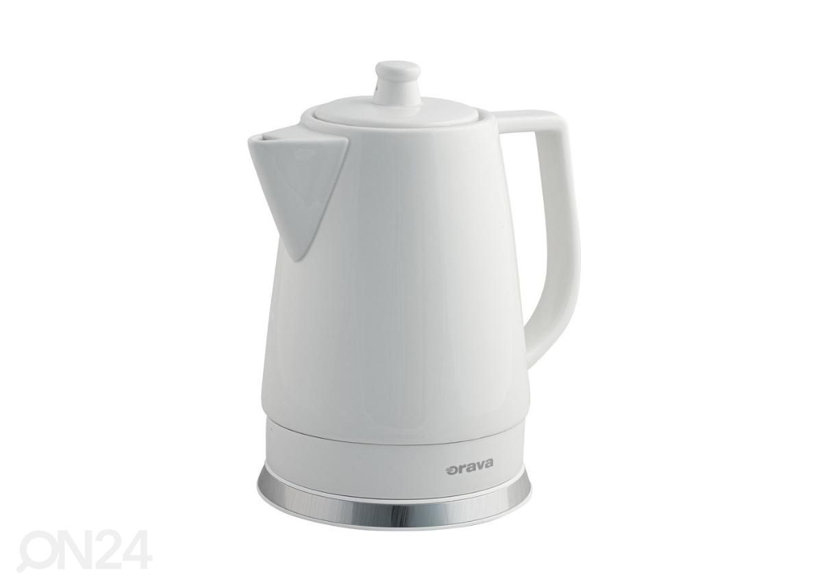 Керамический чайник Orava VK3813W, белый увеличить