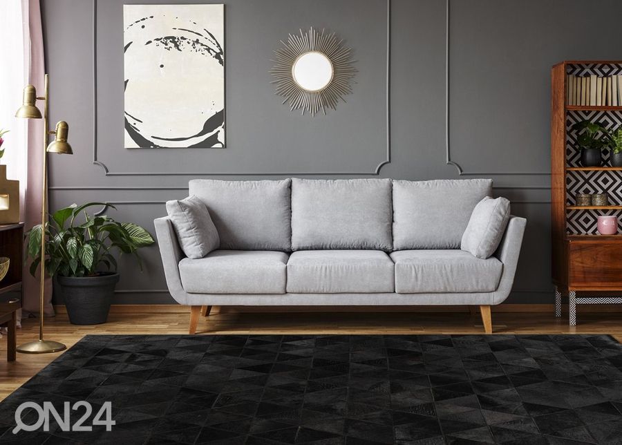 Ковер из натуральной кожи 160x230 cm увеличить