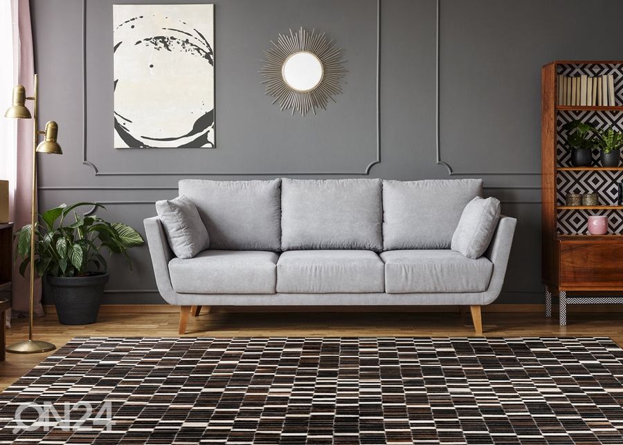 Ковер из натуральной кожи 160x230 cm увеличить