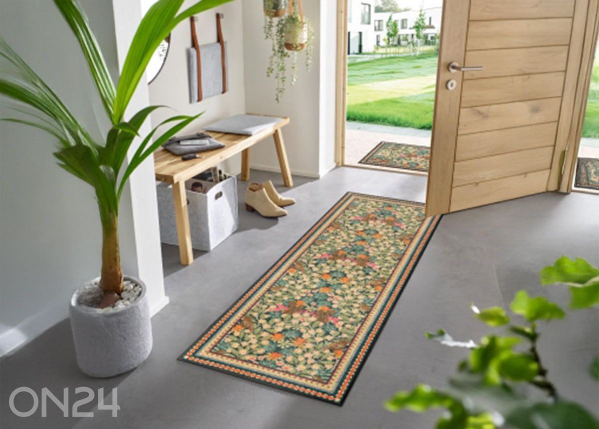 Ковер Garden Luxe Blue 60x180 см увеличить