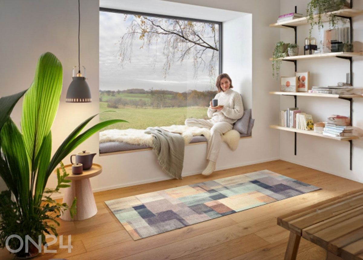 Ковер Gentle Blocks 80x200 см увеличить