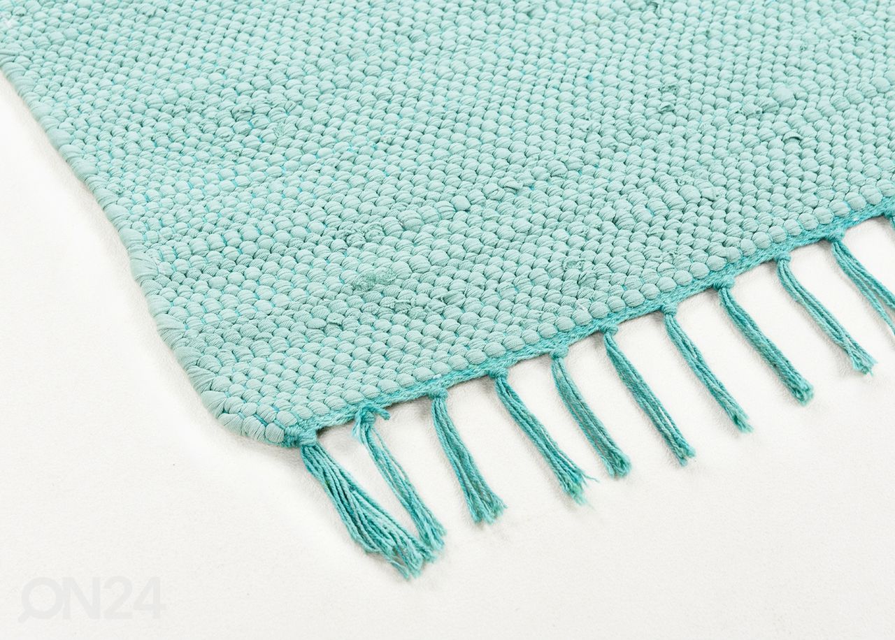 Ковер Happy Cotton 70x140 см, мятно-зеленый увеличить