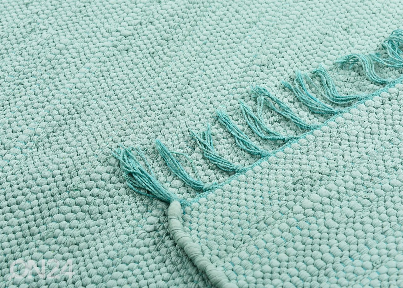 Ковер Happy Cotton 70x140 см, мятно-зеленый увеличить