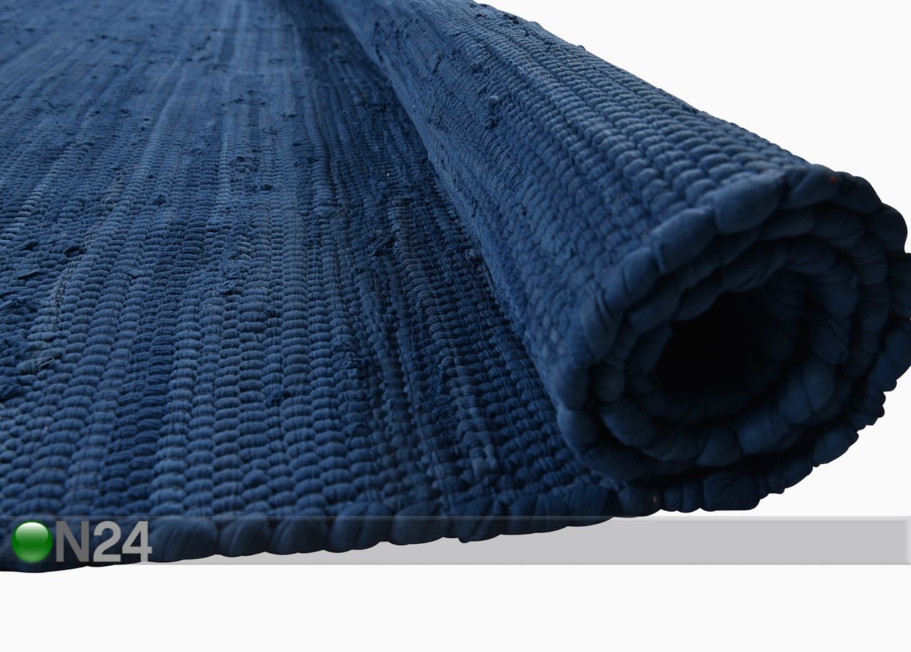Ковер Happy Cotton Uni 120x180 см, синий увеличить