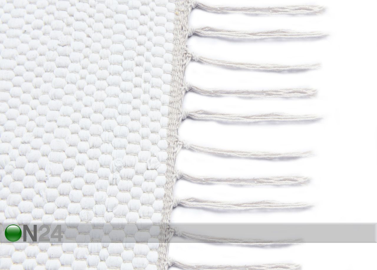 Ковер Happy Cotton Uni 60x120 см, белый увеличить