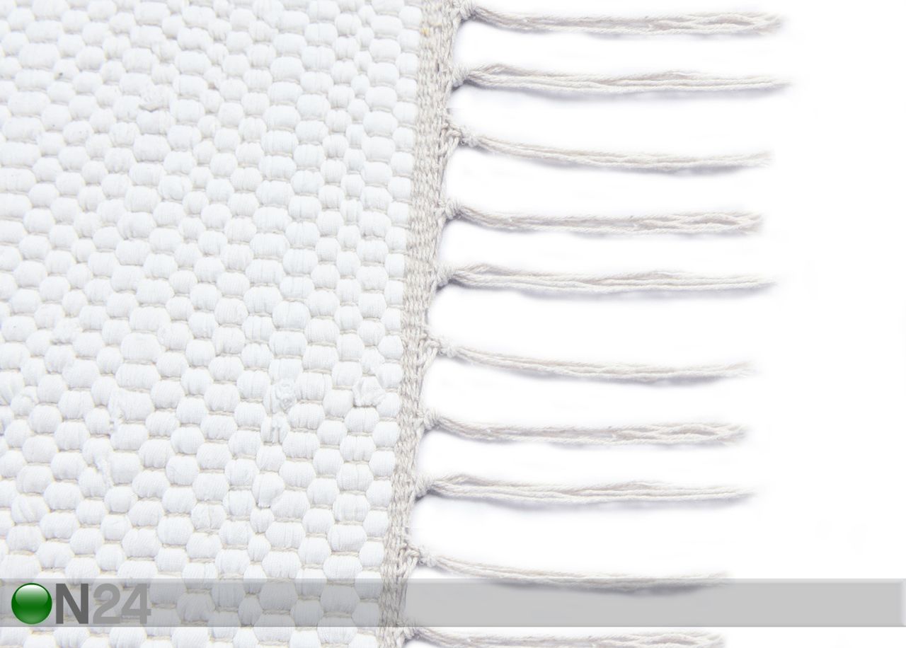 Ковер Happy Cotton Uni 70x140 см, белый увеличить