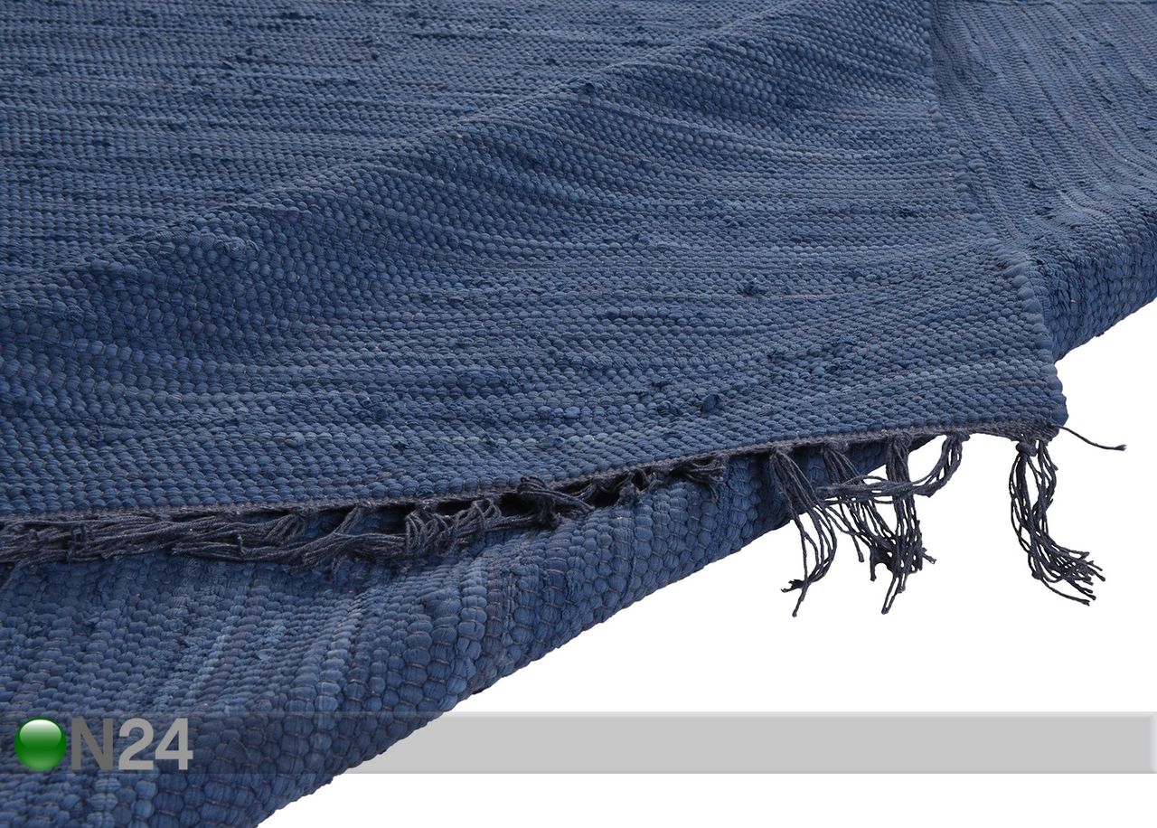 Ковер Happy Cotton Uni 70x140 см, синий увеличить