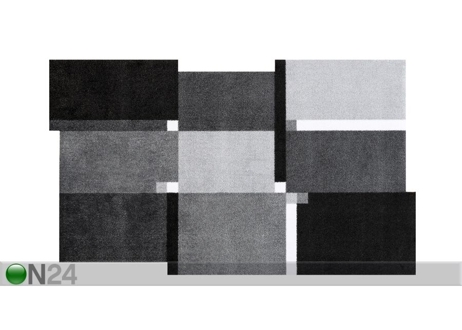 Ковер Living Squares black 70x120 cm увеличить