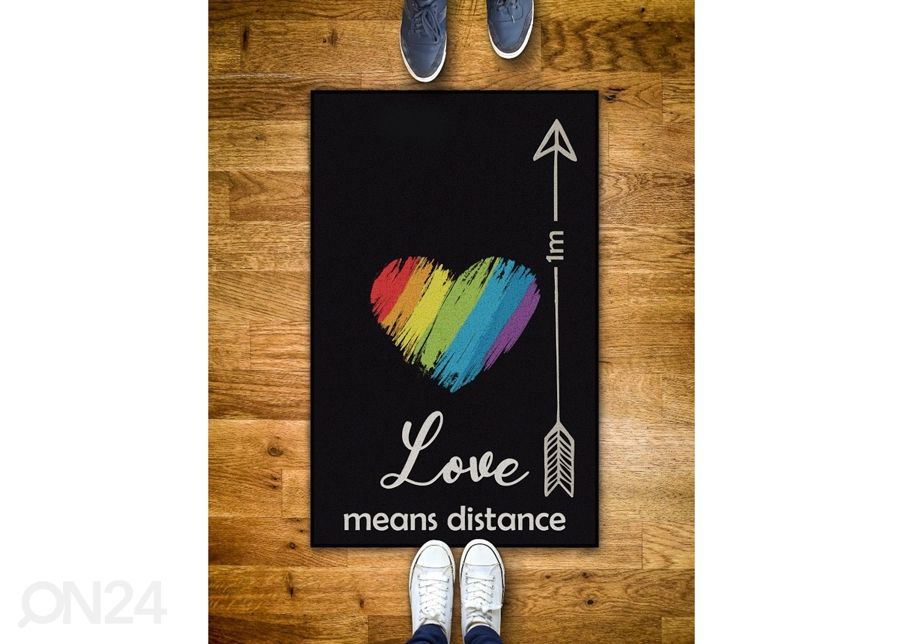 Ковер Love means distance 75х120 см увеличить