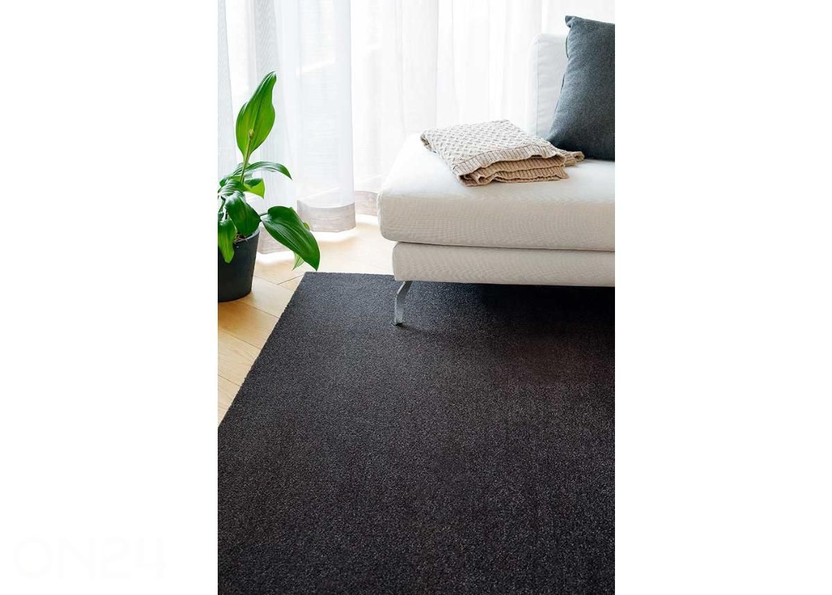 Ковер Narma велюровый Eden™ carbon 120x160 см увеличить